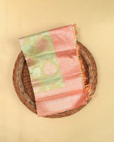SC3944 - Tissue Silver Zari Meena Butta